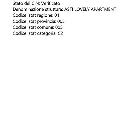Asti Lovely Apartment Exteriér fotografie